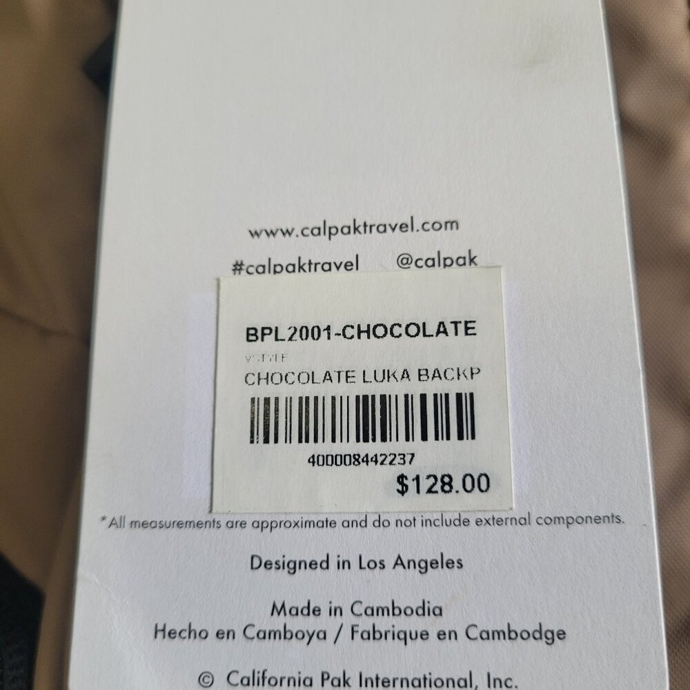 Calpak Tan Backpack - Picture 11 of 12